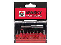 Бита SPARKY 20009721914 Torx набор (10 шт.) TX10 /30 по 1 шт TX15/25 по 2 шт TX20-3 шт магн.держ.