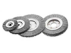 Щітка циліндрична Lessmann 100х12х12 мм полімерабразивний ворс