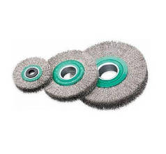 Щітка циліндрична Lessmann 150х34х50 мм неіржавкий дріт