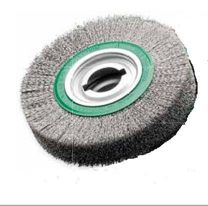 Щітка циліндрична Lessmann 250х100х30-100 мм сталевий гофрований дріт