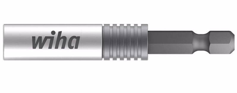 Wiha W39134 Тримач магнітний швидкознімний CentroFix SuperSlim, форма Е 6,3, фото 1