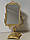 Настільне дзеркало MCA Vizyon із мельхіору з позолотою двостороннє, фото 3