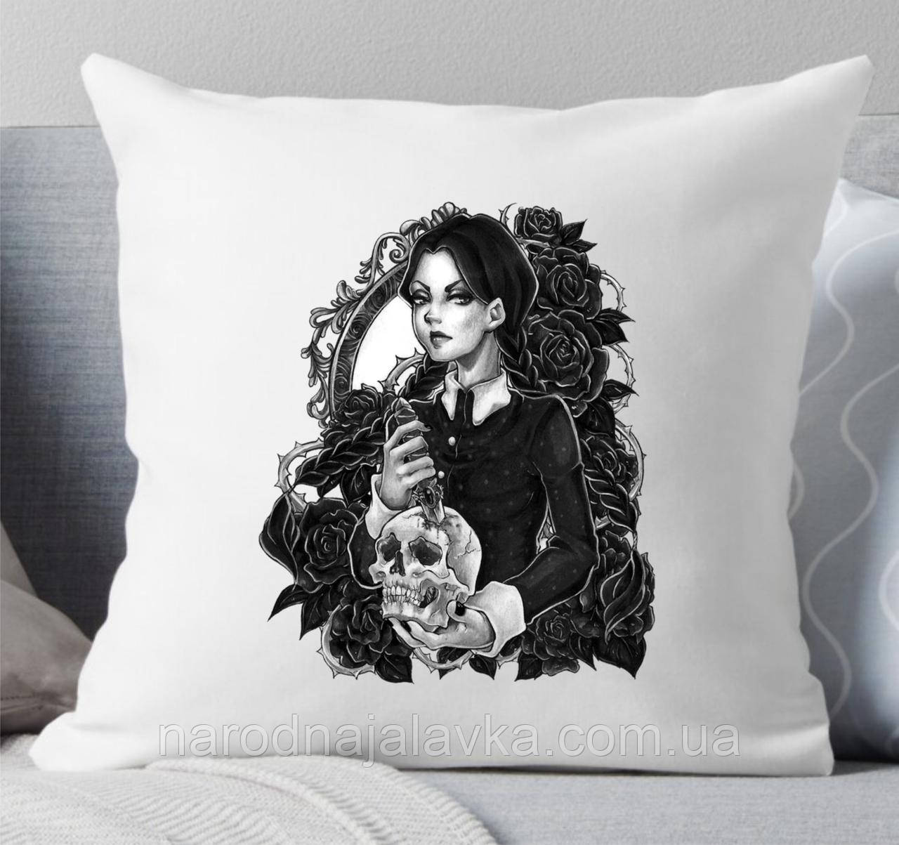 Подушка Wednesday Венздей. Чудовий подаруок. Тренд сезона.