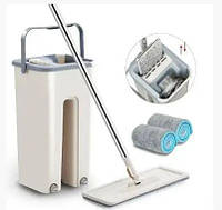 Тріумф Pro Flat Mop Self Wash Cleaner 360(швабра з відром і автоматичним віджиманням)