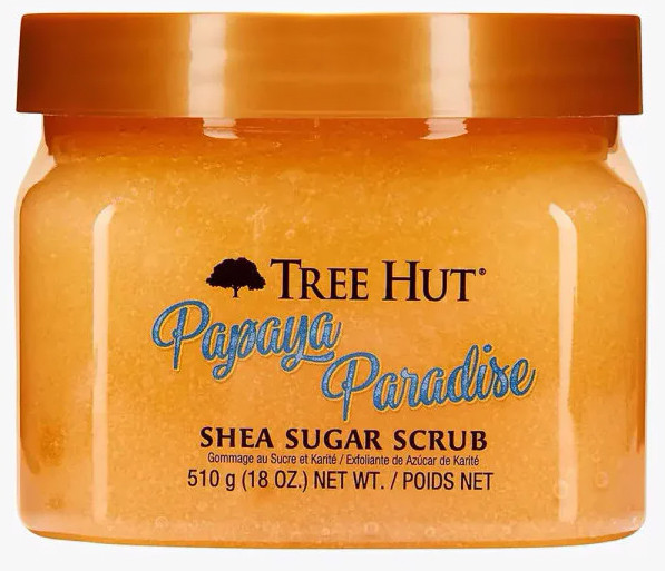 Скраб для тіла цукровий Tree Hut з папайя Papaya Paradise Sugar для всіх типів шкіри 510 г