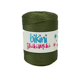 Поліефірний шнур Shikimiki Bikini 2 mm, колір Хакі