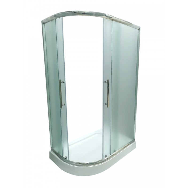 Душова кабіна Artex RT-81-10 R 100x80x203 матове скло, мілкий піддон