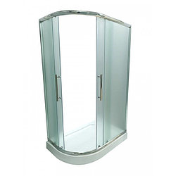 Душова кабіна Artex RT-81-10 R 100x80x203 матове скло, мілкий піддон
