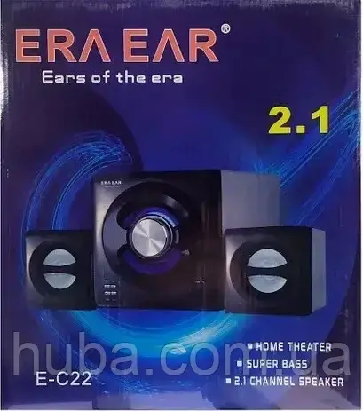 Акустична мультимедійна система ERA EAR E-С22 2.1