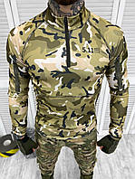 Тактическая армейская рубашка убакс мультикам 5.11, тактическая боевая рубашка убакс мультикам