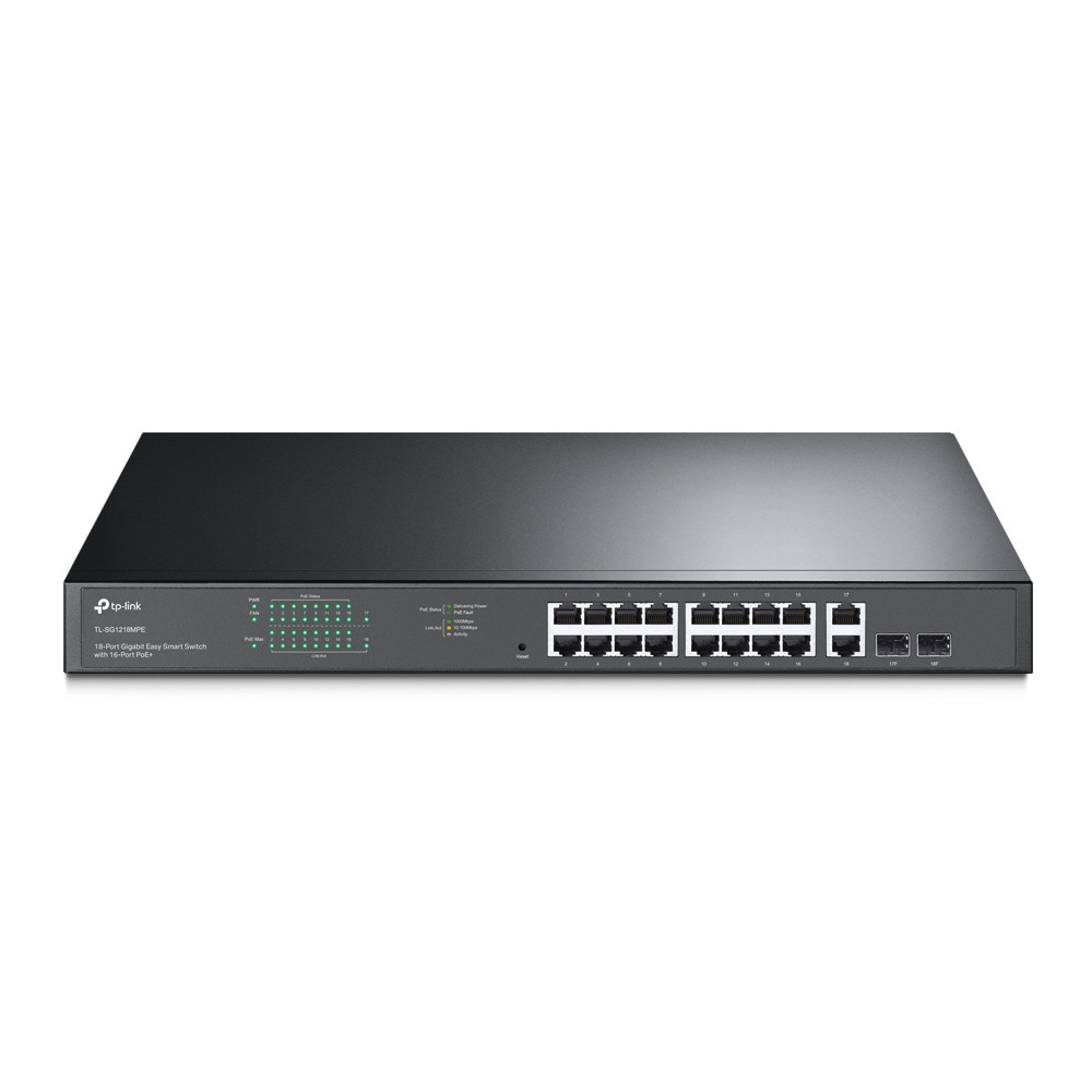 Комутатор керований TP-Link TL-SG1218MPE