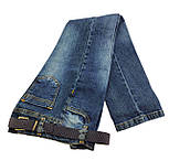 Дитячі костюми 8, 9 років Туреччина джинсовий літній для хлопчиків синій (КД31), фото 5