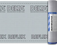 Пароизоляция Dorken Delta Reflex (Дёркен Дельта Рефлекс) рулон 1,5х50 м.п рулон 75 м2