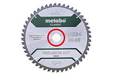 Диск пильний 254 х 30 (48Т) Metabo Precision cut Classic (628061000)