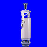 Зливний механізм однокнопковий для бачка унітаза, фото 4