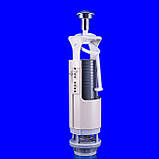 Зливний механізм однокнопковий для бачка унітаза, фото 3