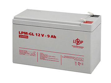 Гелева акумуляторна батарея LogicPower LP-GL 12-9AH