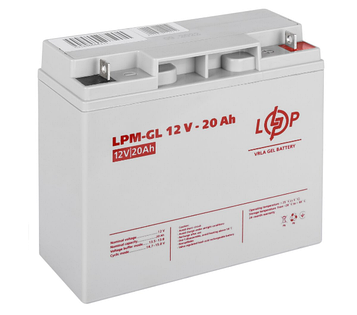 Гелева акумуляторна батарея LogicPower LPM-GL 12-20AH