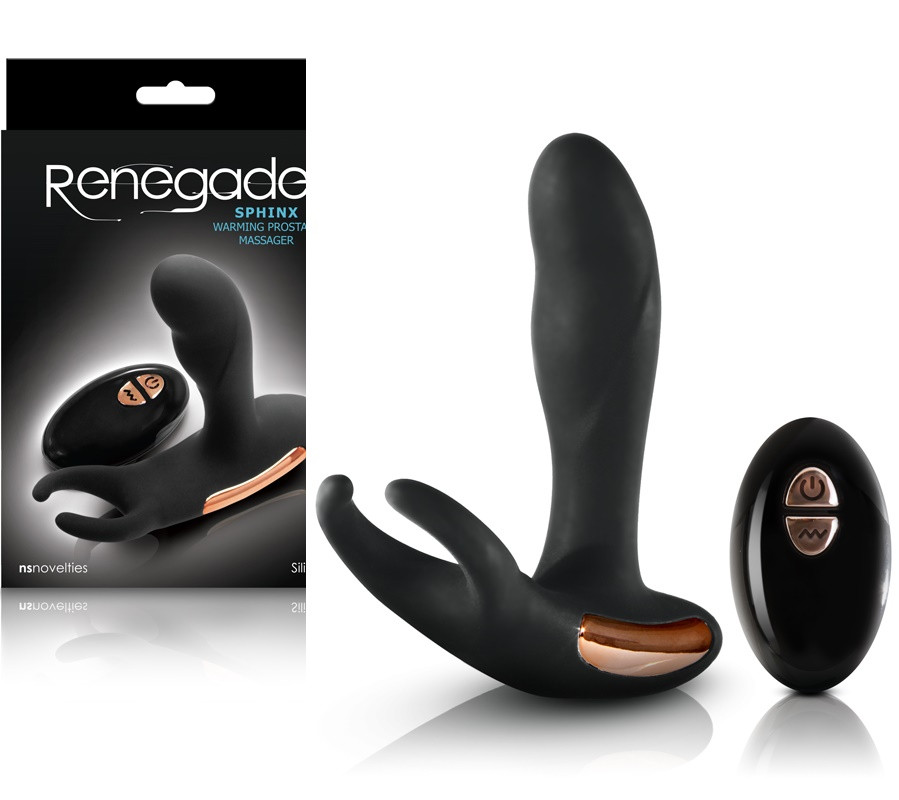 Масажер простати NS Novelties Renegade Sphinx Warming Prostate Massager