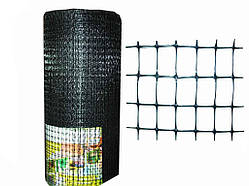 Універсальна сітка 30х35мм h-0,5м, l-100м У-30/0,5/100 чорний ТМ КЛЕВЕР