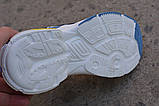 Дитячі тканинні кросівки Angel сітка сині Р32-35, фото 4