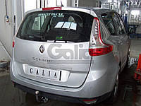 Оцинкованный фаркоп на Renault Grand Scenic III 2009-2015 (Рено Гранд Сценик) без подрезки бампера