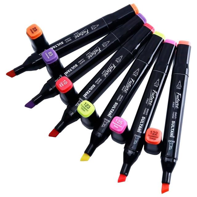 Профессиональные маркеры Touch Multicolor 120 цветов для художников ...