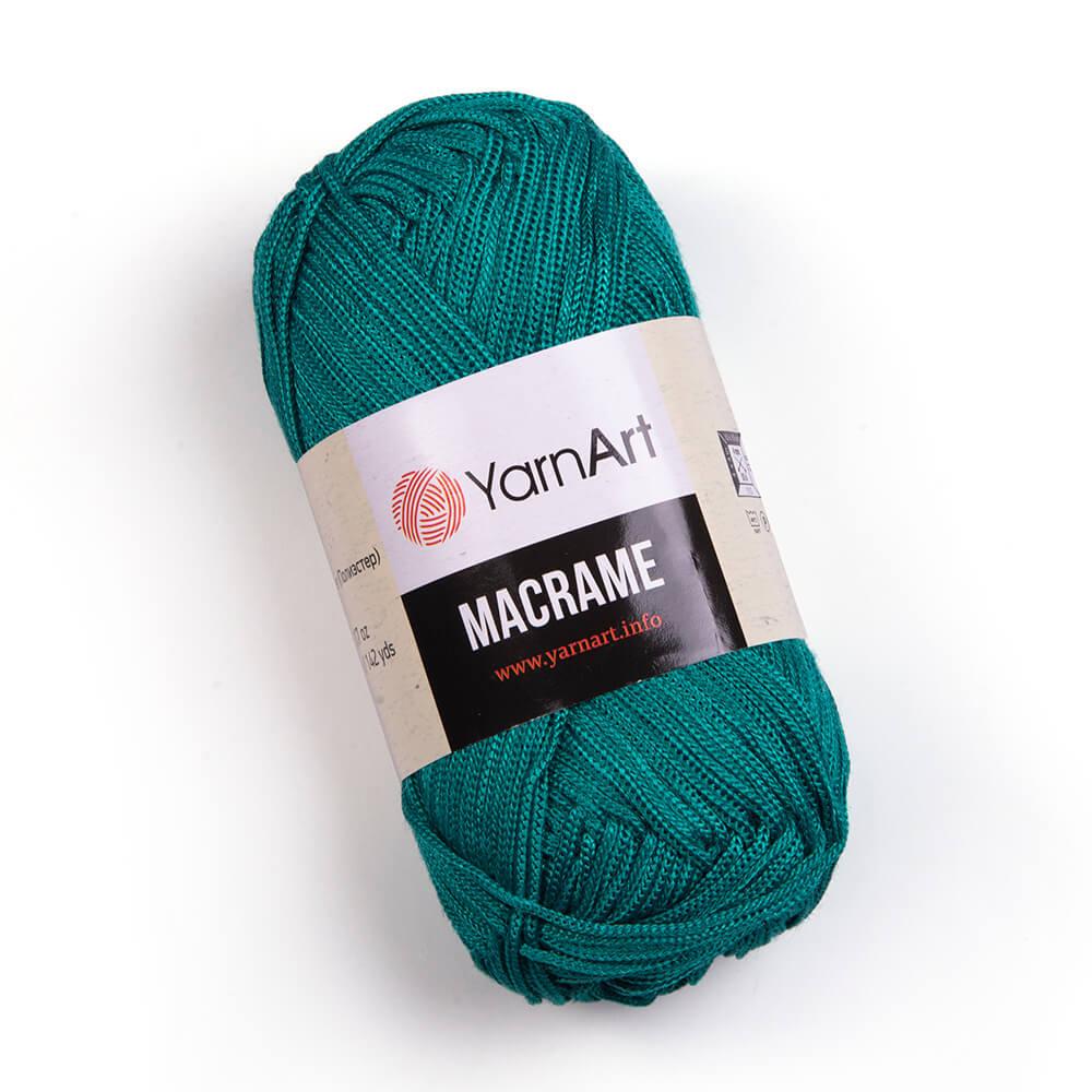 Пряжа YarnArt Macrame №158 Темно-зелений