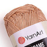 Пряжа YarnArt Macrame №131 Бежевий, фото 3