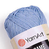 Пряжа YarnArt Macrame №133 Блакитний, фото 3