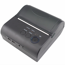 Чековий принтер мобільний Asianwell AW-8001 ( ZJ-80LYDD ) Bluetooth+USB 80мм, без обрізу, чорний
