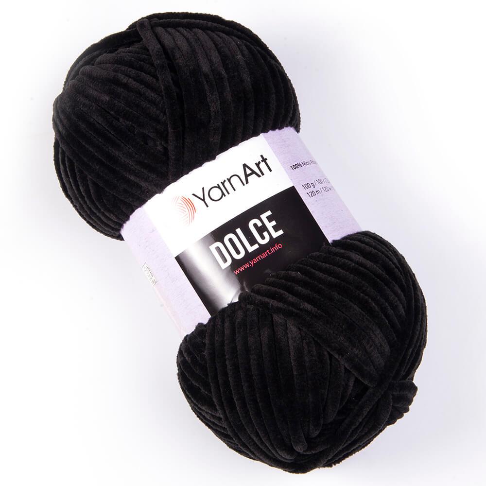 Пряжа YarnArt Dolce №742 Чорний