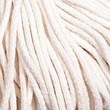 Пряжа YarnArt Macrame Braided №752 Молочний, фото 3