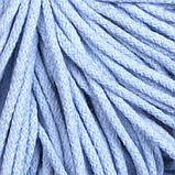 Пряжа YarnArt Macrame Braided №760 Блакитний, фото 3