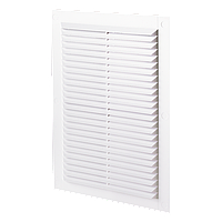 Вентиляційна решітка прямокутна ДВ 125-1с,238Х170 мм