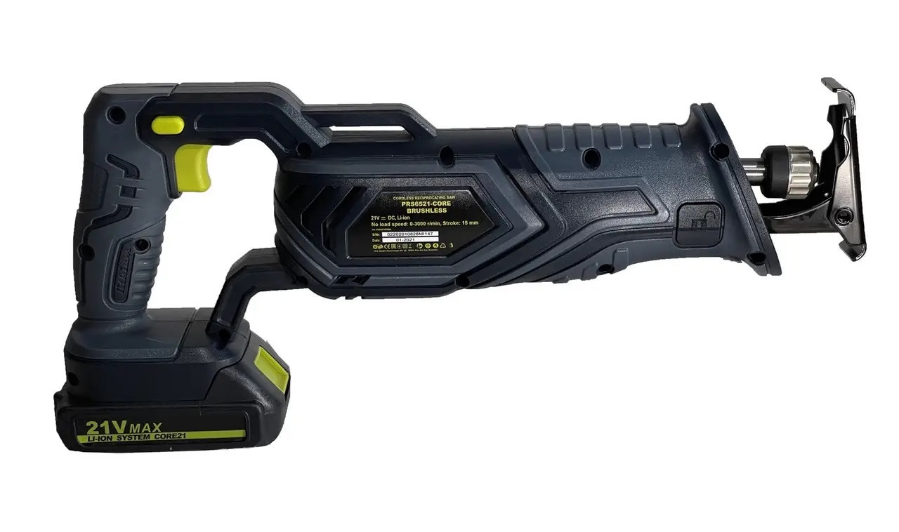 Акумуляторна шабельна пилка TITAN PRS6521-CORE