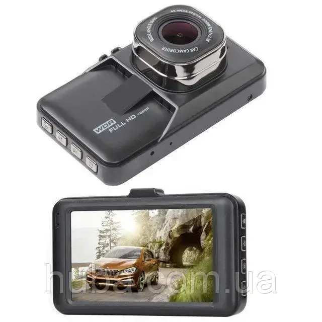 ﻿Автомобільний відеореєстратор відео DVR H35 з роздільною здатністю 1920х1080.