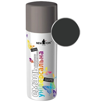 Емаль універсальна 400мл 7016 сірий антрацит аерозоль SLIDER