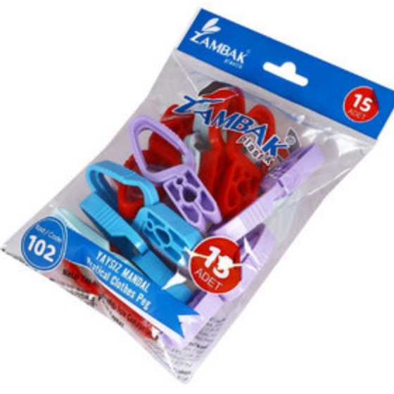 Прищіпки для білизни уп/15шт Виланд, фото 1