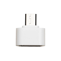 Перехідник Walker OTG USB - microUSB NO-02 Plastic short, фото 3