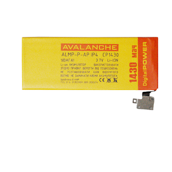 АКБ Li-lon Premium до iPhone 4 1430 mAh Avalanche