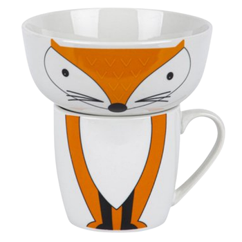 Набір дитячого посуду Happy Fox 2 предмети:(піала/чашка) YF6012 LIMITED EDITION