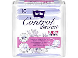 Прокладки урологічні 10шт 5кр CONTROL DISCREET super ТМ BELLA