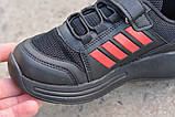 Весняні дитячі кросівки Lafonten black чорні р31-34, фото 4