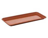 Подставка для балконного ящика 50см коричневый Ламела