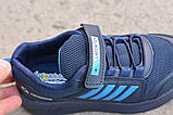 Легкі дитячі кросівки Lafonten black сині р33 20.8 см, фото 6