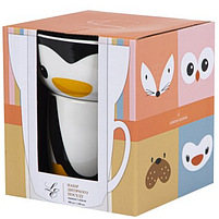 Набір дитячого посуду Happy Penguin 2 предмети:(піала/чашка) YF6013 LIMITED EDITION, фото 7