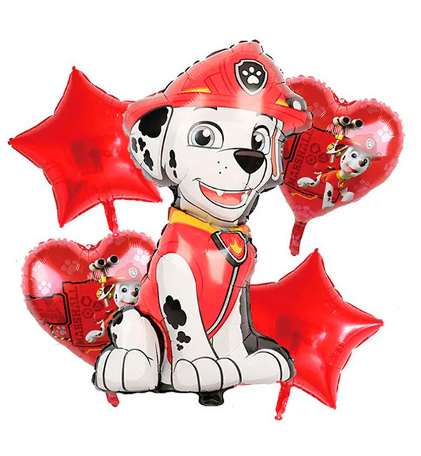 Набір повітряних куль "Маршал", (5 шт)