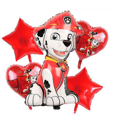 Набір повітряних куль "Маршал", (5 шт), фото 1