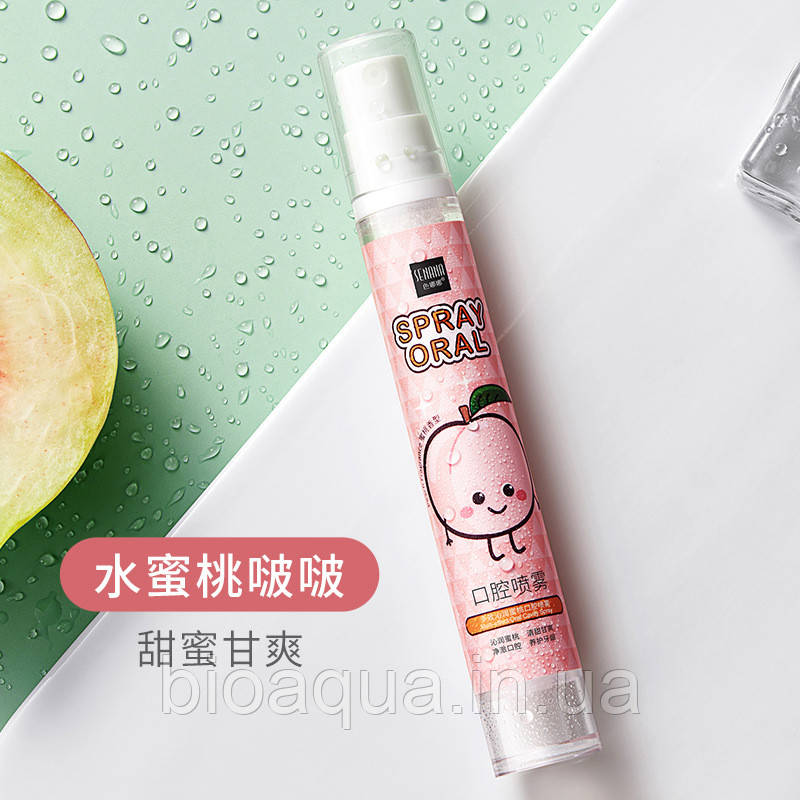 Спрей-обполіскувач Senana Peach для порожнини рота 15 ml